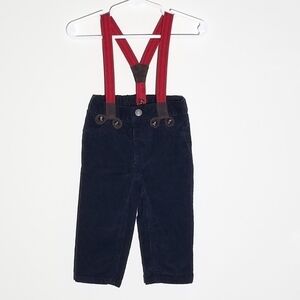 Carter's Corduroy Pants with Suspenders 12m